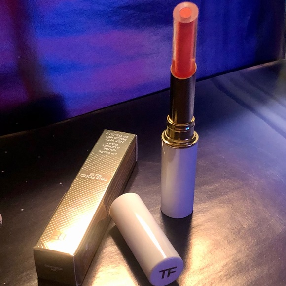 NIB NWT Tom Ford Soleil Lipstick Lip Balm Color Gelee Lipstick Z06 Scorching - Picture 5 of 16